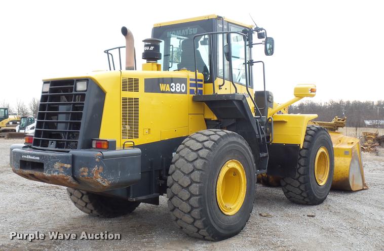 image for item L4544 2007 Komatsu WA380-6 wheel loader
