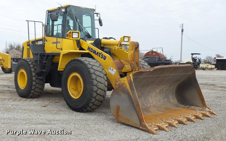 image for item L4544 2007 Komatsu WA380-6 wheel loader