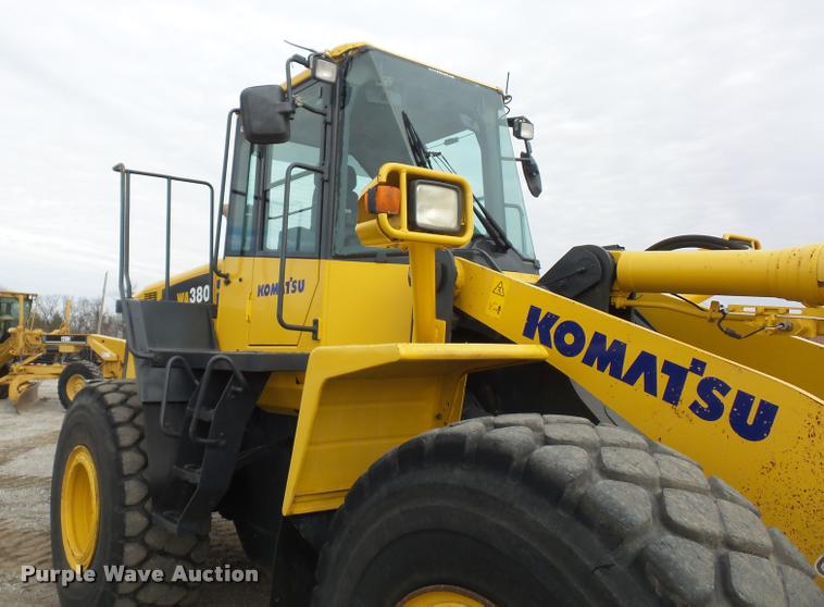 image for item L4544 2007 Komatsu WA380-6 wheel loader
