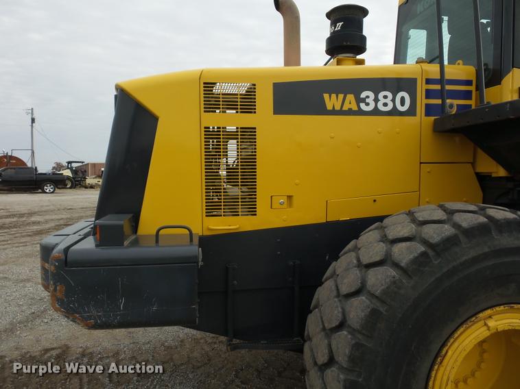image for item L4544 2007 Komatsu WA380-6 wheel loader