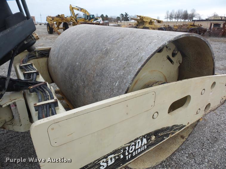 image for item L4545 Ingersoll Rand SD116DX TF single drum vibratory roller