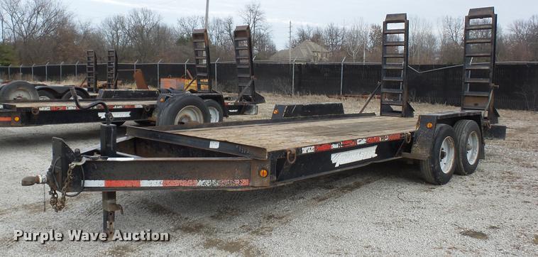 image for item L4547 2004 Towmaster equipment trailer