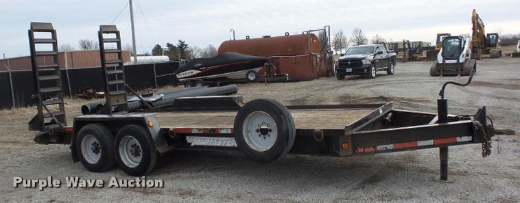 image for item L4547 2004 Towmaster equipment trailer