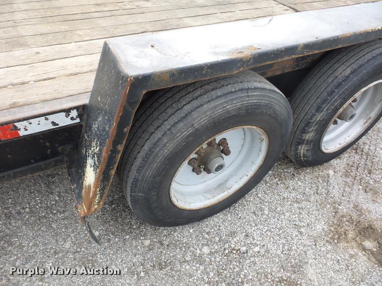 image for item L4547 2004 Towmaster equipment trailer