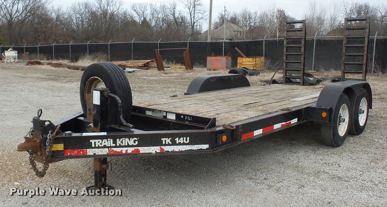 image for item L4549 2005 Trail King TK14U equipment trailer