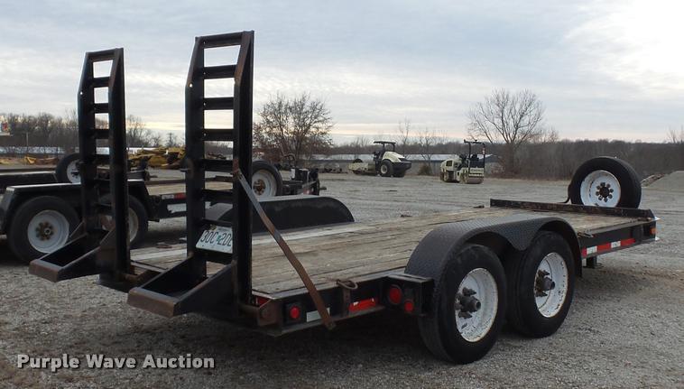 image for item L4549 2005 Trail King TK14U equipment trailer