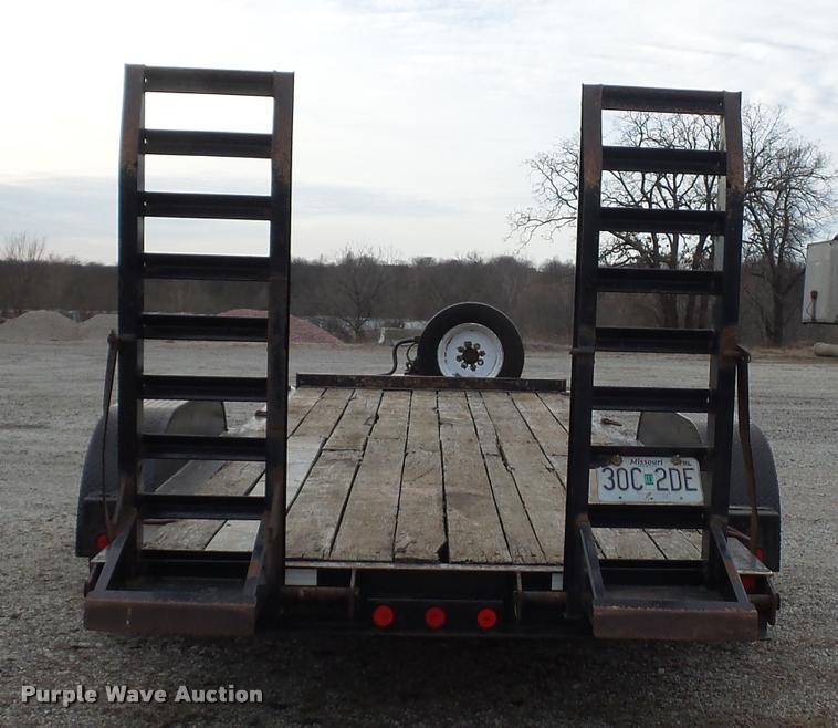 image for item L4549 2005 Trail King TK14U equipment trailer