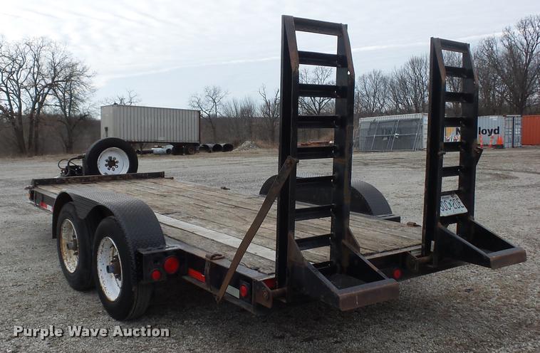 image for item L4549 2005 Trail King TK14U equipment trailer