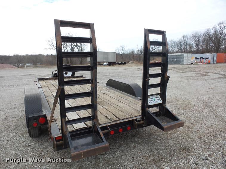 image for item L4549 2005 Trail King TK14U equipment trailer