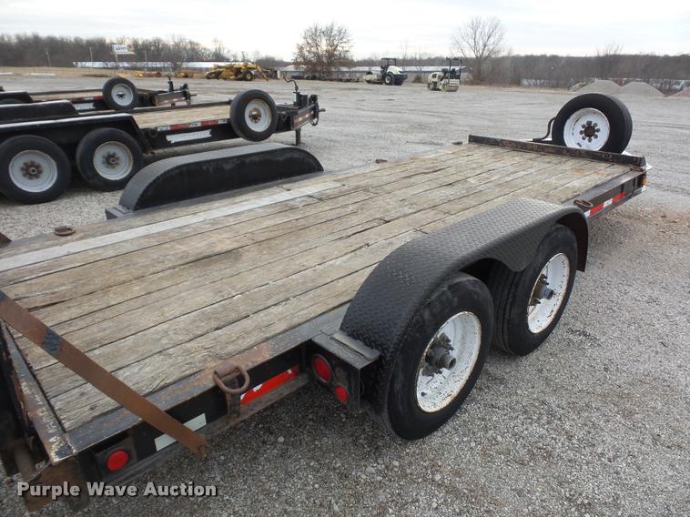 image for item L4549 2005 Trail King TK14U equipment trailer