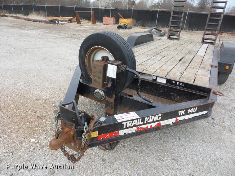 image for item L4549 2005 Trail King TK14U equipment trailer