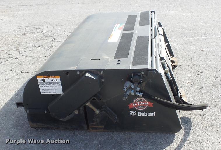 image for item L4550 2015 Bobcat skid steer sweeper
