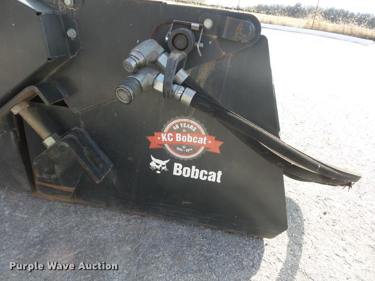 image for item L4550 2015 Bobcat skid steer sweeper