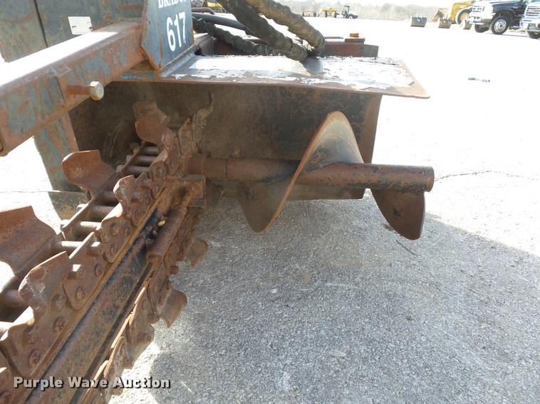 image for item L4551 Bradco 617 skid steer trencher