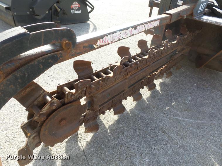 image for item L4551 Bradco 617 skid steer trencher