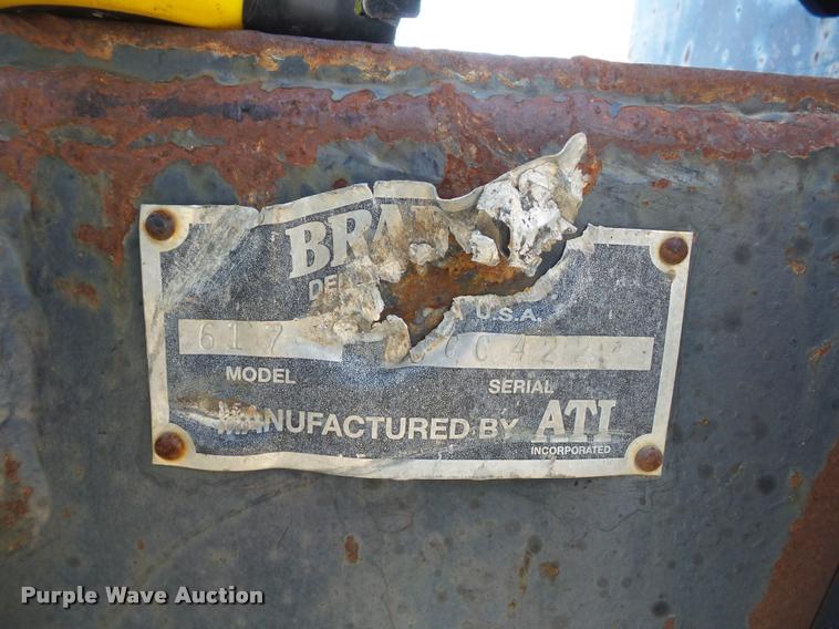 image for item L4551 Bradco 617 skid steer trencher