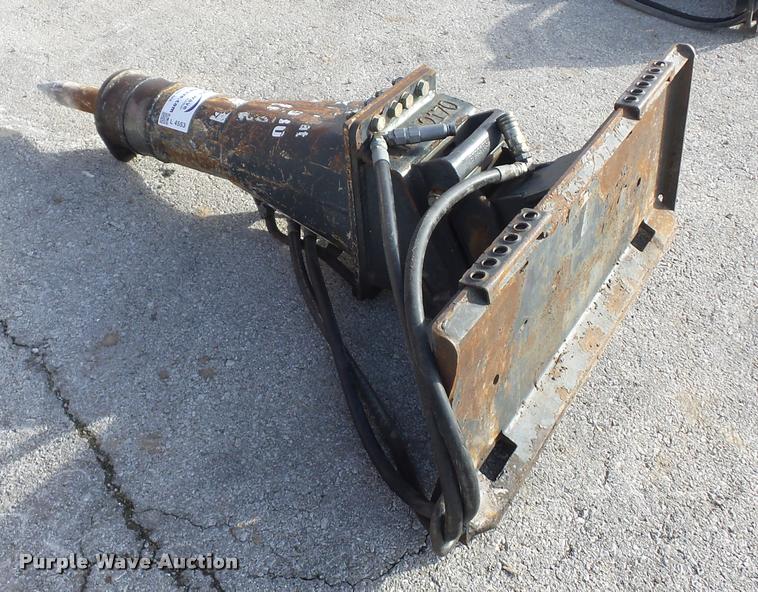 image for item L4553 Bobcat skid steer breaker