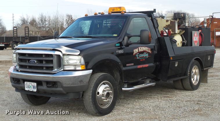 image for item L4559 2003 Ford F550 Super Duty service truck