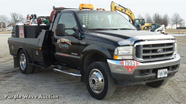 image for item L4559 2003 Ford F550 Super Duty service truck