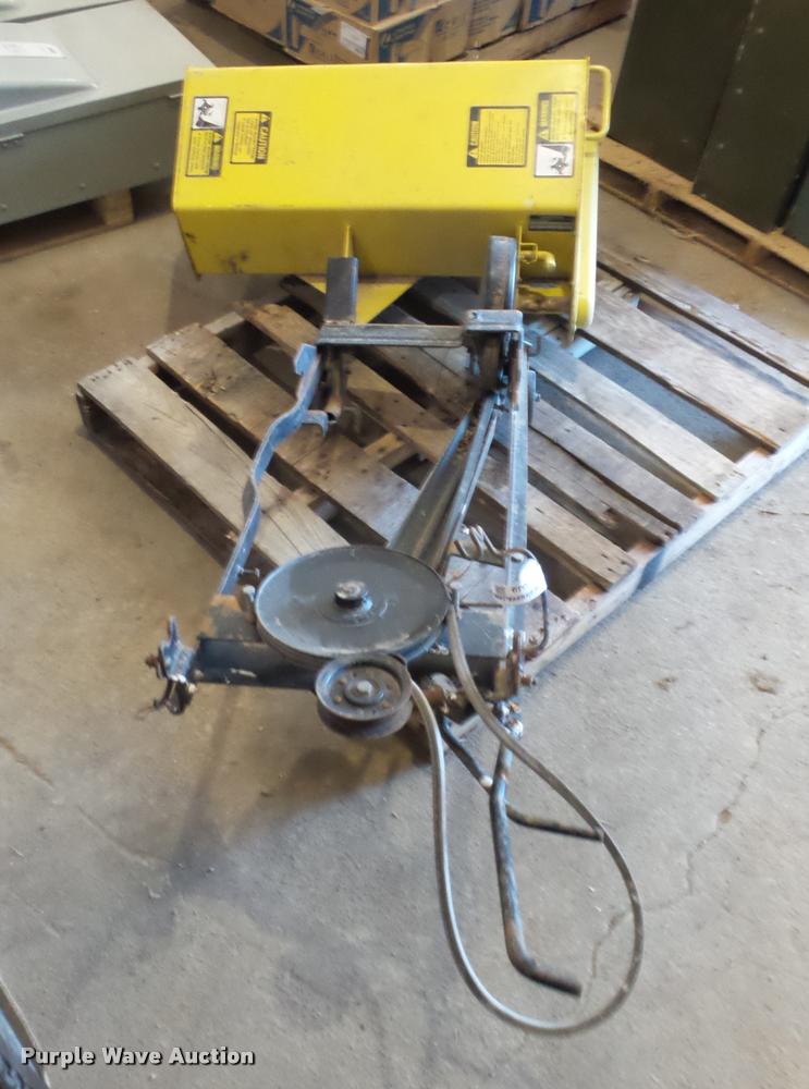 image for item AG9049 John Deere tiller