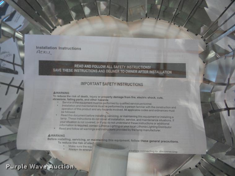 image for item AG9052 Approximately 22 Lithonia Aeris outdoor lights