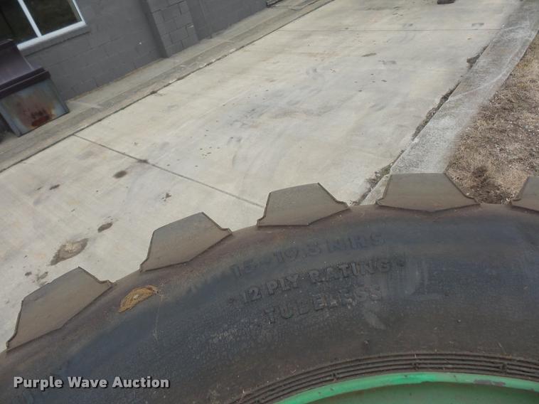 image for item AX9300 (4) 15-19.5 foam filled tires