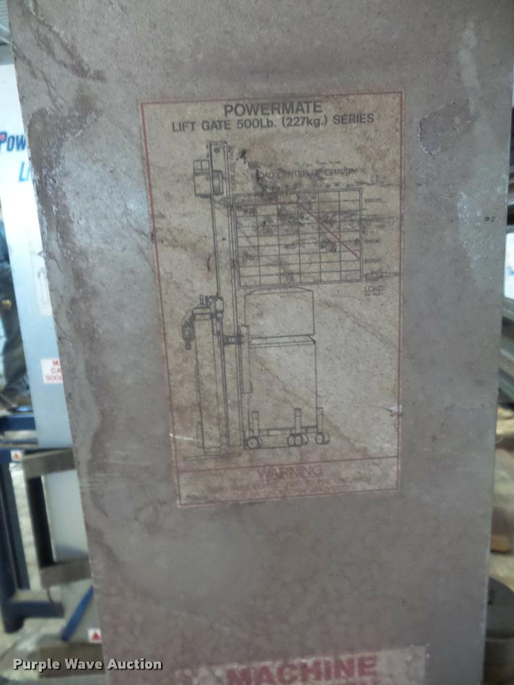 image for item AX9302 Powermate end gate lift