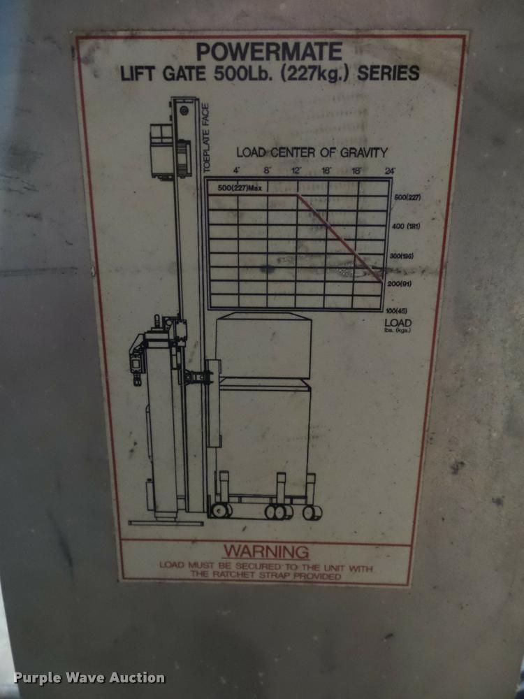 image for item AX9304 Powermate end gate lift