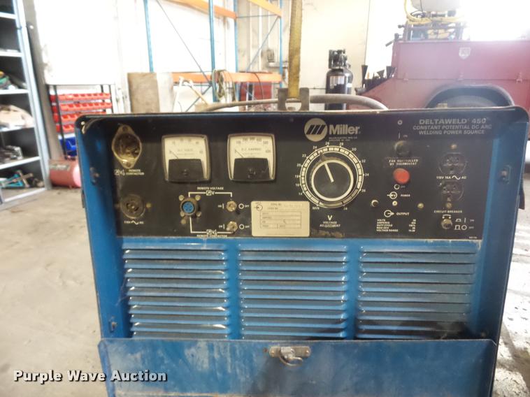 image for item AX9305 Miller Deltaweld 450 welder