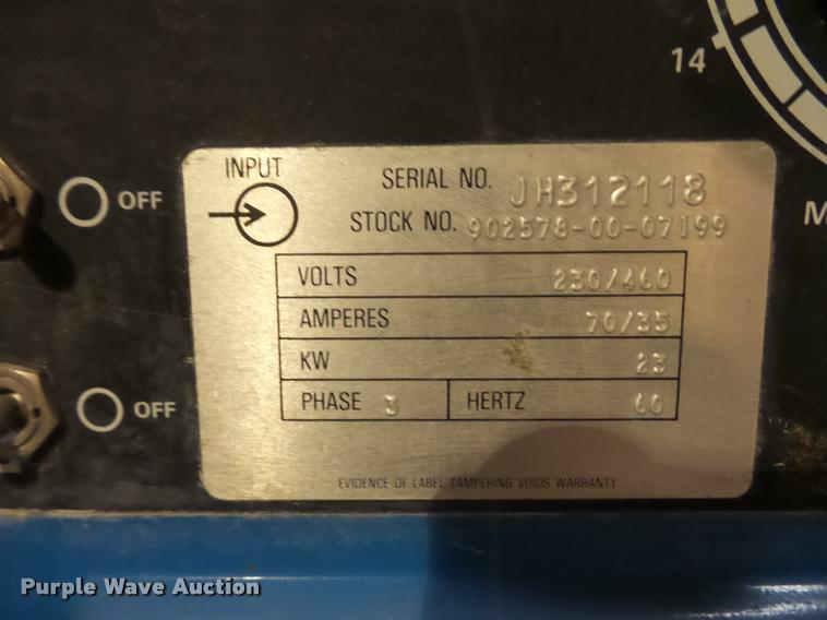 image for item AX9305 Miller Deltaweld 450 welder