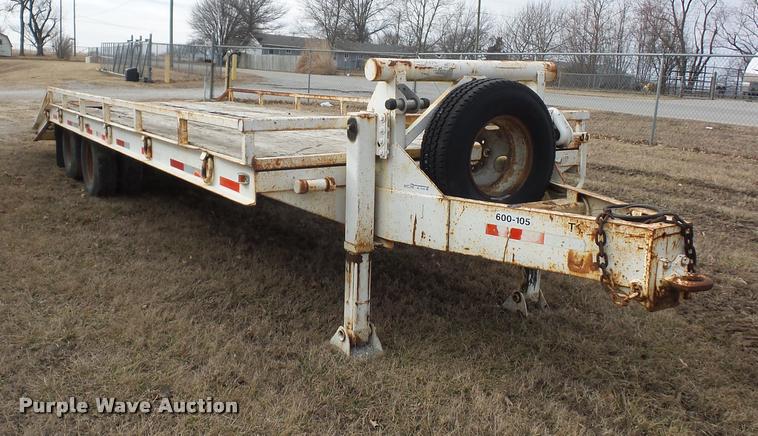 image for item BI9145 1984 Belshe T-8G equipment trailer