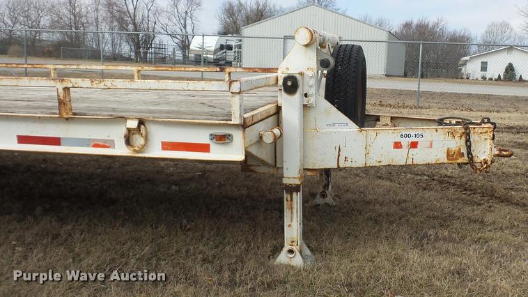 image for item BI9145 1984 Belshe T-8G equipment trailer