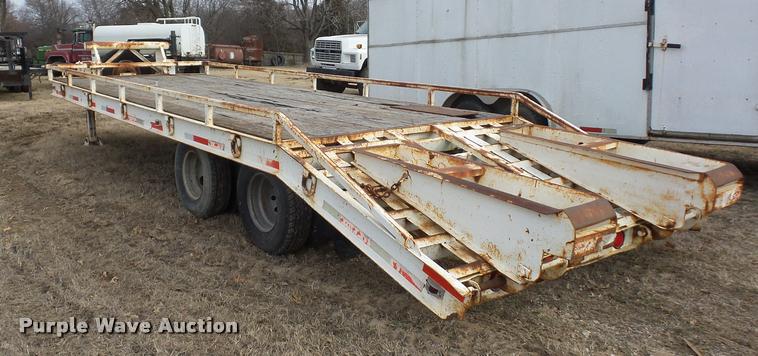 image for item BI9145 1984 Belshe T-8G equipment trailer