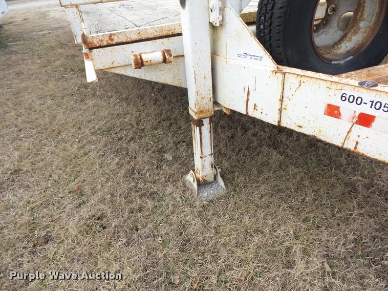 image for item BI9145 1984 Belshe T-8G equipment trailer