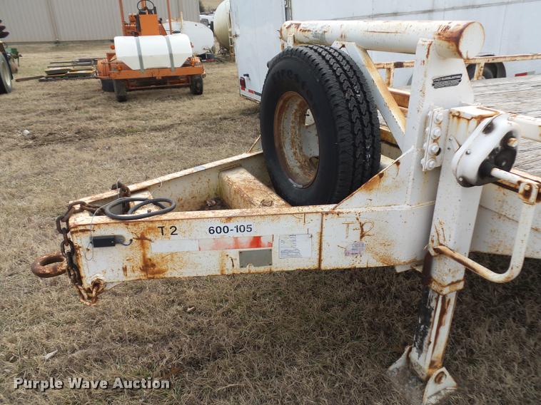 image for item BI9145 1984 Belshe T-8G equipment trailer