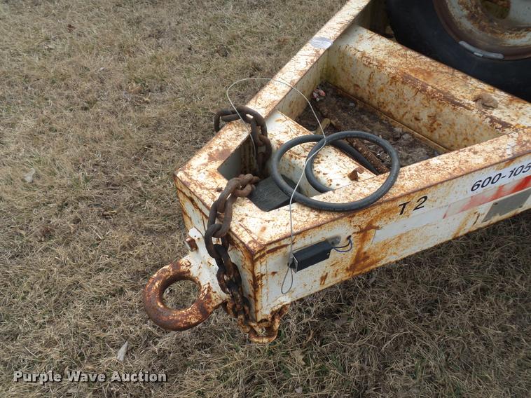 image for item BI9145 1984 Belshe T-8G equipment trailer