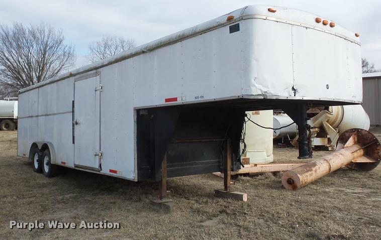 image for item BI9146 1995 Timberwolf enclosed cargo trailer