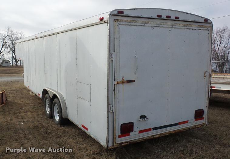 image for item BI9146 1995 Timberwolf enclosed cargo trailer