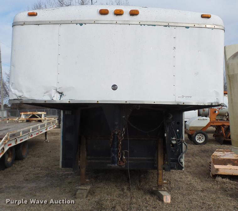 image for item BI9146 1995 Timberwolf enclosed cargo trailer
