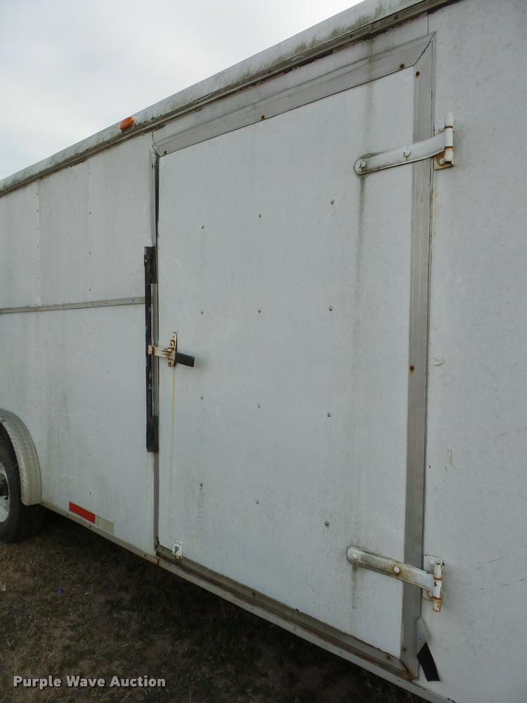 image for item BI9146 1995 Timberwolf enclosed cargo trailer