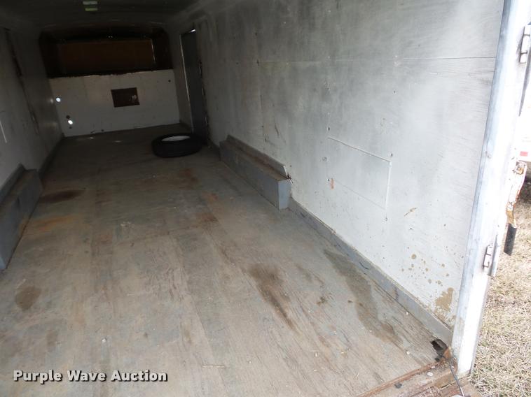 image for item BI9146 1995 Timberwolf enclosed cargo trailer