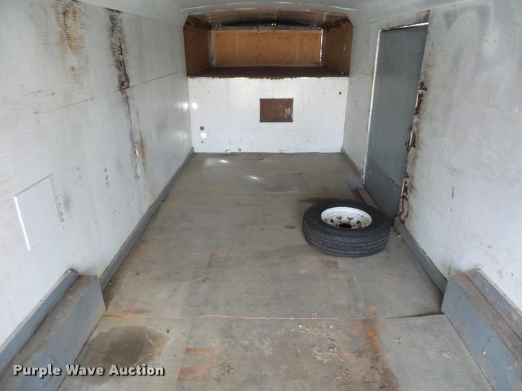 image for item BI9146 1995 Timberwolf enclosed cargo trailer