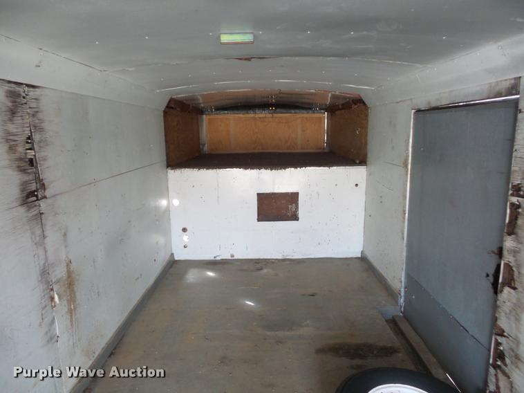 image for item BI9146 1995 Timberwolf enclosed cargo trailer