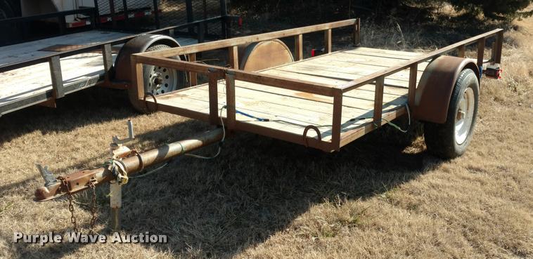 image for item BU9925 Tilt deck utility trailer