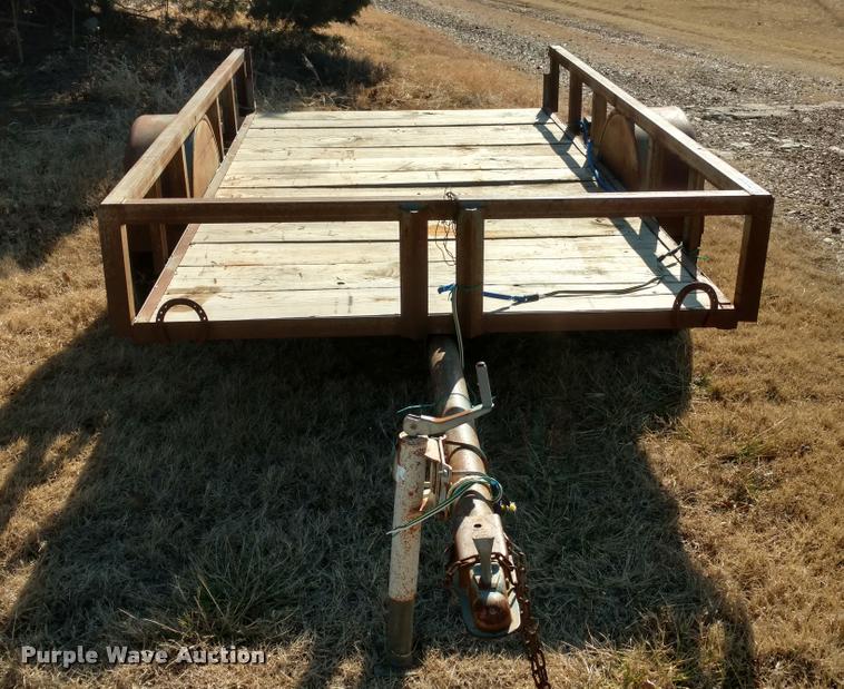 image for item BU9925 Tilt deck utility trailer