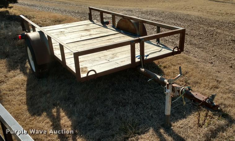 image for item BU9925 Tilt deck utility trailer