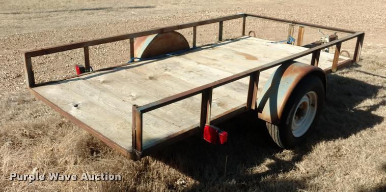 image for item BU9925 Tilt deck utility trailer