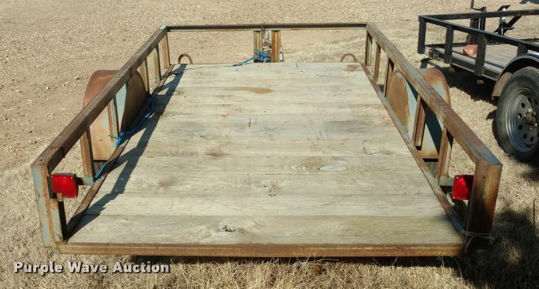 image for item BU9925 Tilt deck utility trailer