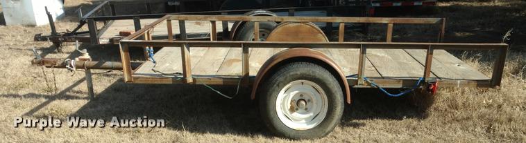 image for item BU9925 Tilt deck utility trailer