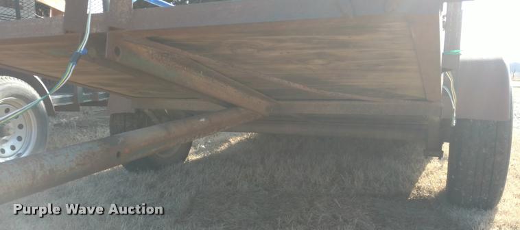 image for item BU9925 Tilt deck utility trailer